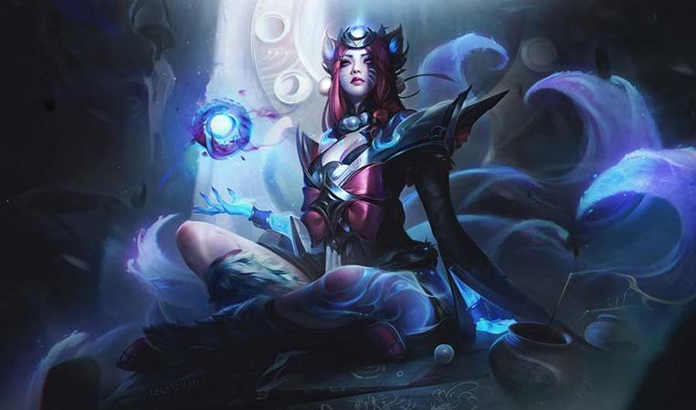 Inspired by Ahri from League of Legends. Put together by me.