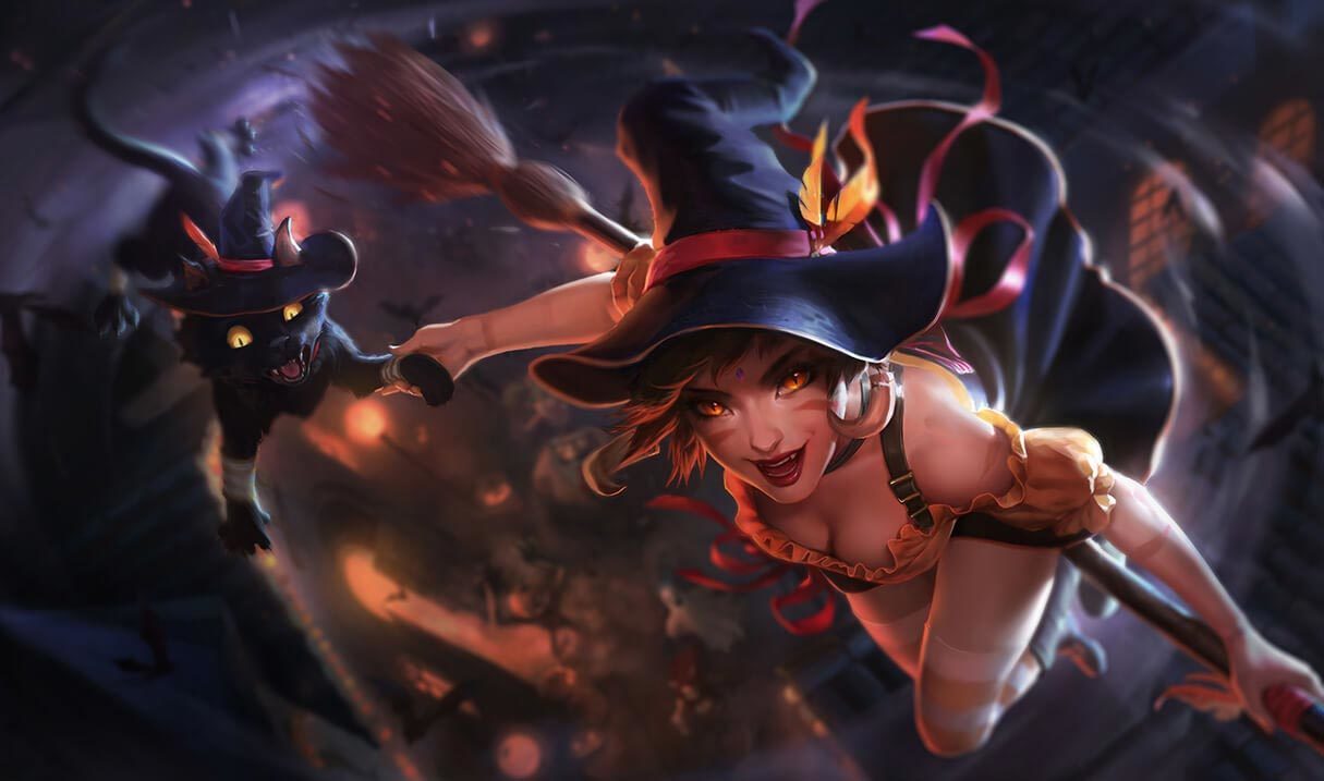 Bewitching Nidalee :: League of Legends (LoL) Champion Skin on MOBAFire