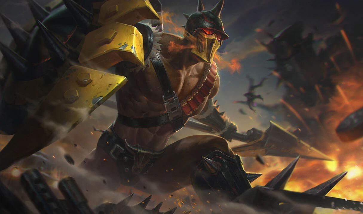 Ruthless Pantheon :: League of Legends (LoL) Champion Skin on MOBAFire