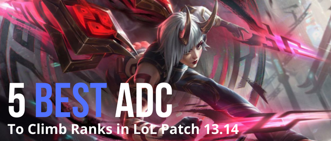 Here's a list of the most played ADC for League of Legends!