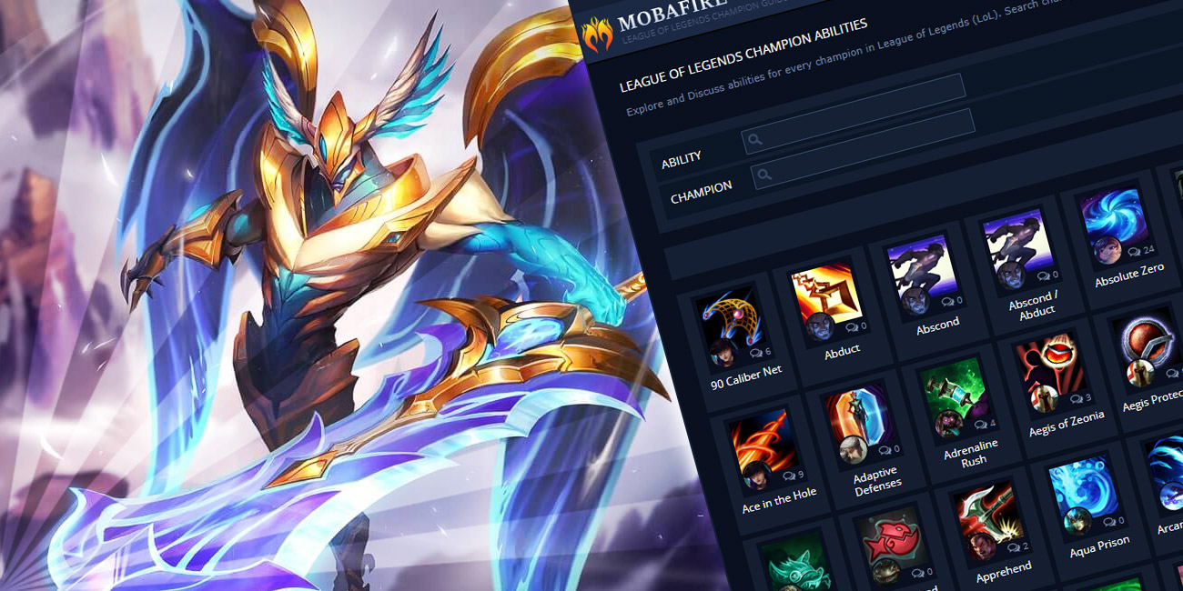 Champion Abilities for League of Legends (LoL) : MOBAFire