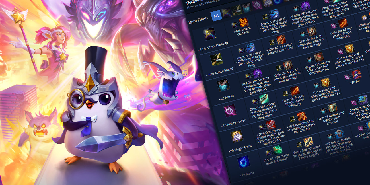 TFT Items (Set 8.5) :: Cheat for MOBAFire